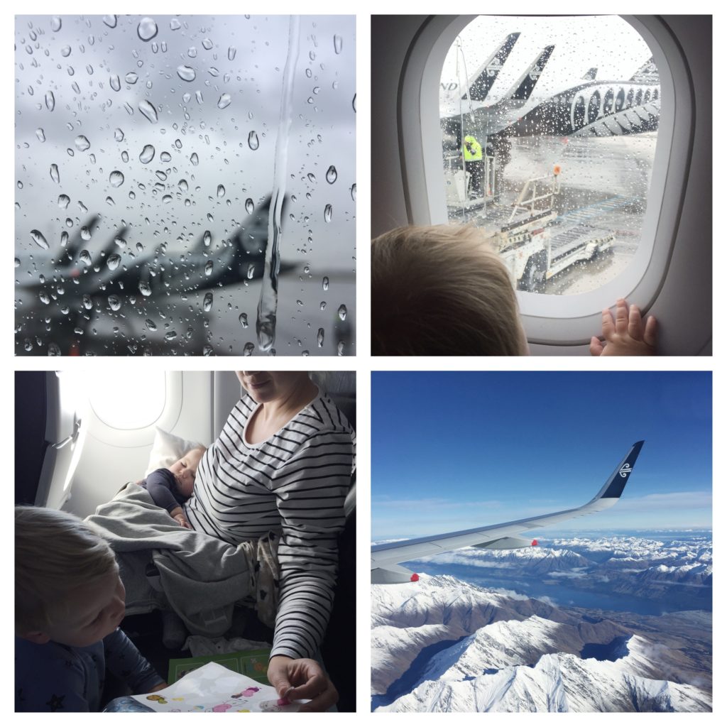 Air New Zealand travelling 