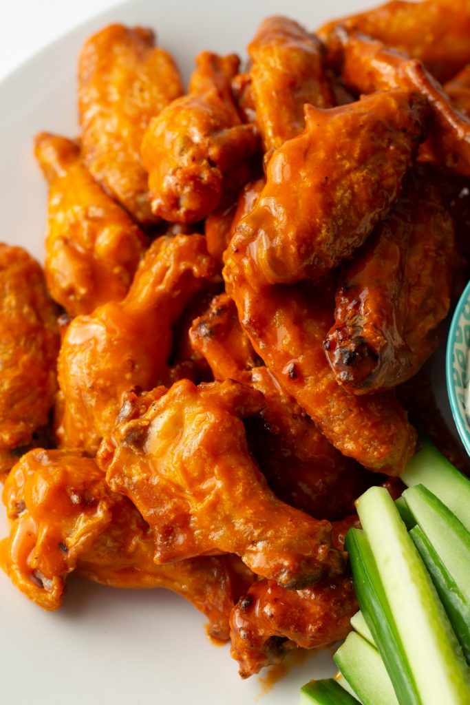 Buffalo Chicken Wings with Blue Cheese Dip - The MacPherson Diaries